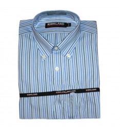 Men's Blue Long Sleeve Shirt
