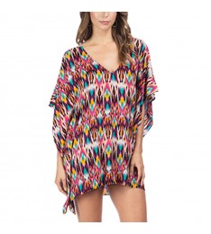 Pink & Blue Geometric Tunic