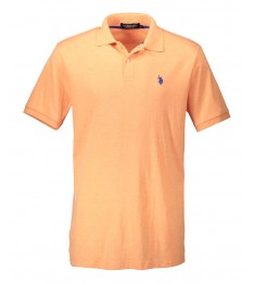 Sunrise Heather Interlock Polo