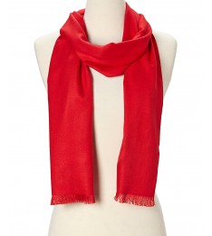 Red Cashmere Scarf