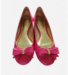SKYLA HOT PINK Leather Shoe