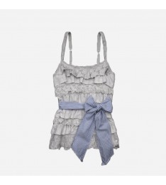 Gray Camisole Blouse
