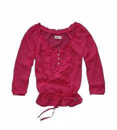 Hollister Red Blouse
