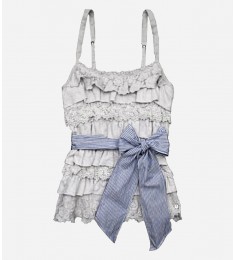 Mary Ruffle Tiered Tank Top