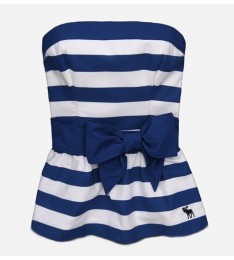 Maria Hollister Blue & White Tank Top
