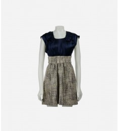 Scoop Neck Twined Dress