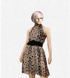 Silk Crepe Dress