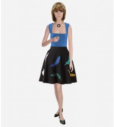 Yarn Plumes Skirt
