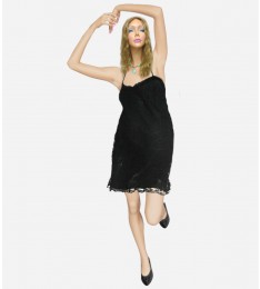 Black Lace Cocktail Dress