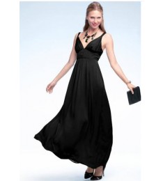 Black Silk Gown