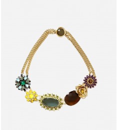 Mixed Pop Stone Necklace