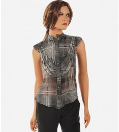 Black & White Block Color Shirt