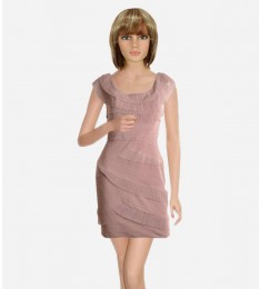 Briana Taupe Dress