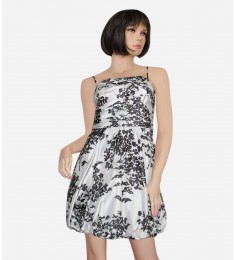 Bust Bubble Hem Dress
