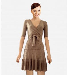 Sweater Silk Dress