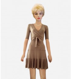 Sweater Silk Dress