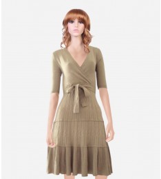 Sweater Silk Dress