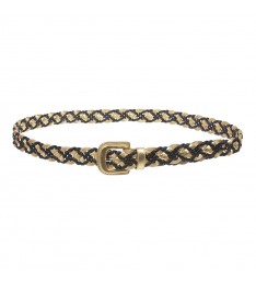 Women's 1" Braided Woven Non Leather Belt