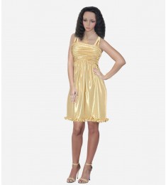 Gold Lame Dress