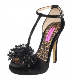 Impress Black Platform Heels