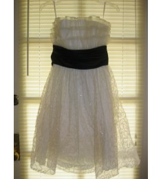 Ivory Sequin Dress