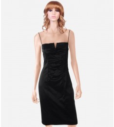 Black Strappy Cocktail Dress