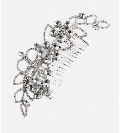 Silver Plated Bridal Hair Comb-01.jpg