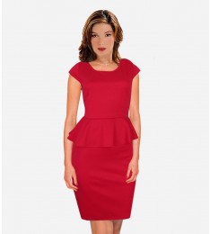 Peplum Party Cocktail Dress