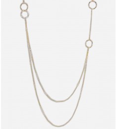 Charlene Double Strand Circle Necklace