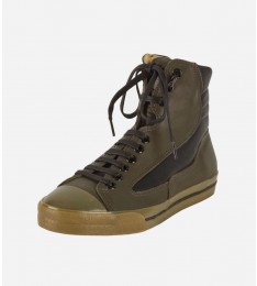 Leather Lace Up Sneaker