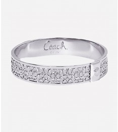 Signature Silver Bangle Bracelet