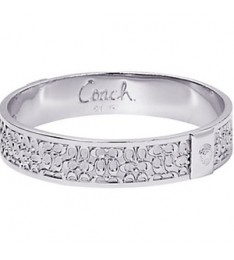 Signature Silver Bangle Bracelet