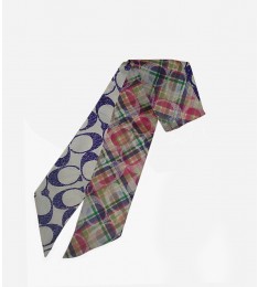 DAISY MADRAS MULTICOLOR PONY TAIL 