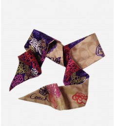 Daisy Signature Applique Pony Tail Scarf
