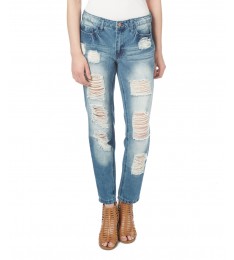 Williamsburg Distressed Boyfriend Jeans