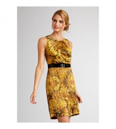 Silk Dress With Belt