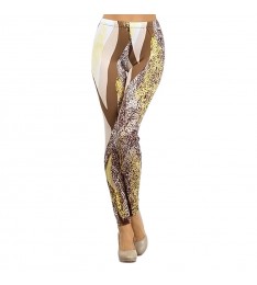 Natural Lacey Leggings