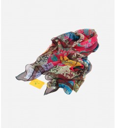 Silk Wrap Shawl Turquoise Scarf