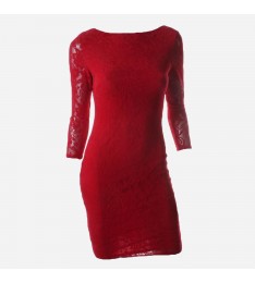 Red Lace Clubwear Dress