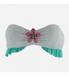 Ruffle Bandeau Swim Separates