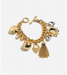 Gold Plated Charm Bracelet