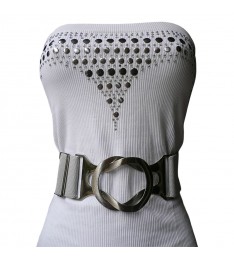 Gray Stretch Belt