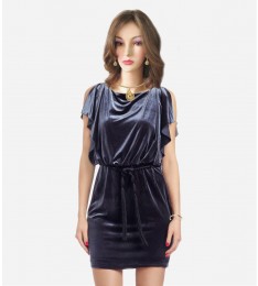 Jessica-Simpson-Women-Stretch-Velvet-Charcoal-Dress