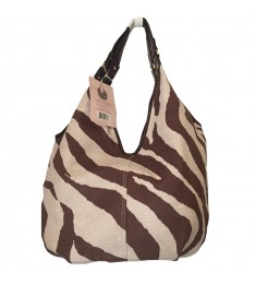 Tan Animal Print Handbag