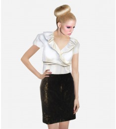 Black Park Avenue Pencil Skirt