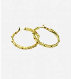 Hoop Pierced Ear Gold  Earring