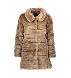 Brown Faux Fur Coat 