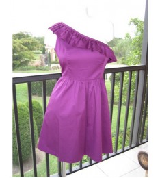 One Shoulder Goddess Cocktail Dress