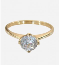 Yellow Gold Sapphire Ring