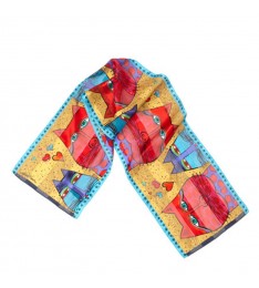 Goldenrod Kindred Spirits Silk Scarf